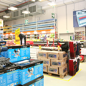 Addestramento interno - Piattaforma elevatrice